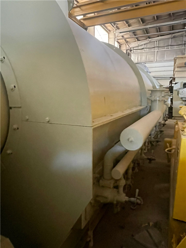 Lochhead Haggerty 0.9m X 9.1m Carbon Reactivation Kiln)